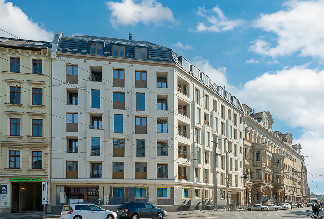 Rokoko Neubauimmobilie in Metropolregion